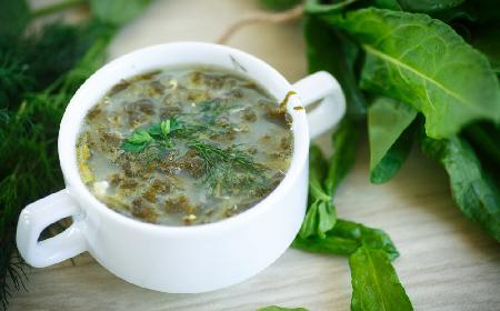 Zupa szczawiowa z menu beszamel