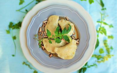 Pierogi z mięsem